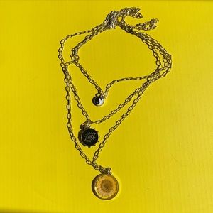 Free People Triplet layered necklace